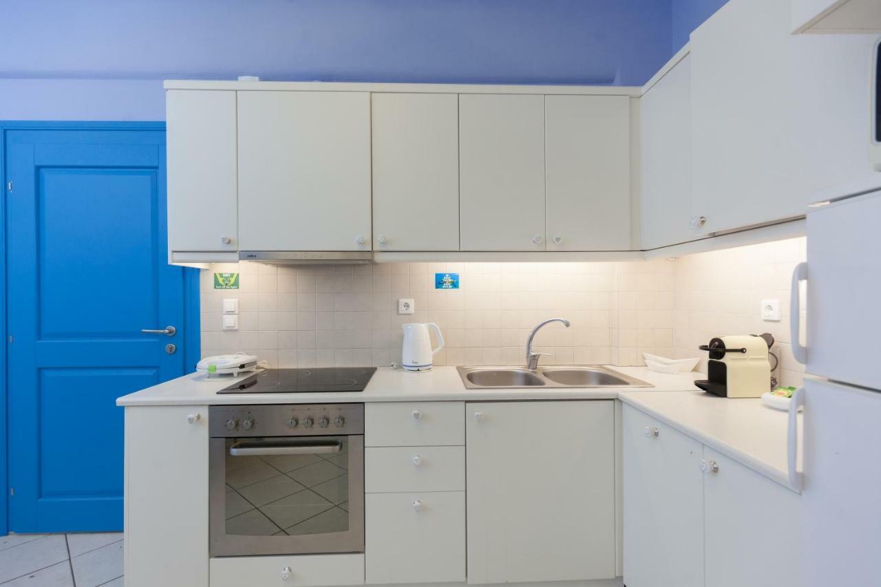Villa Just Blue With Amazing Sea Views In Piso Livadi Exterior foto